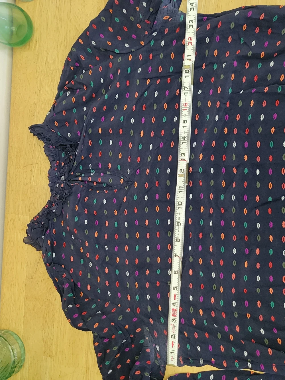 J. Crew navy blouse